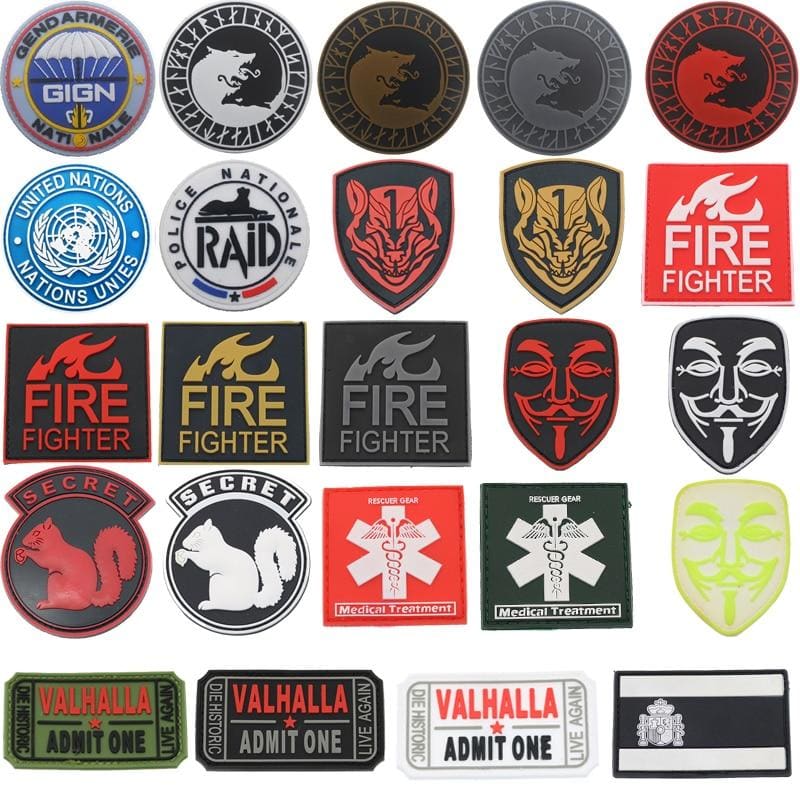 Bordados de Parches militares