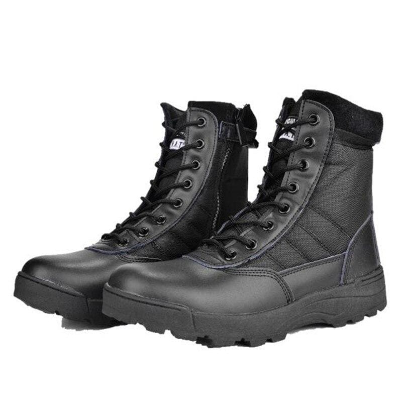 Bota estilo militar hombre