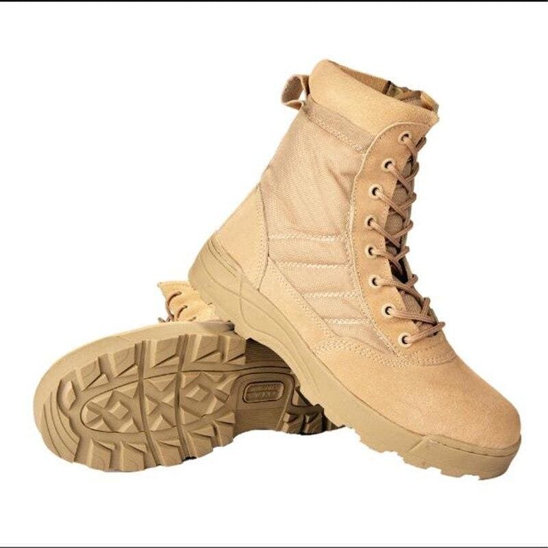 Bota estilo militar hombre