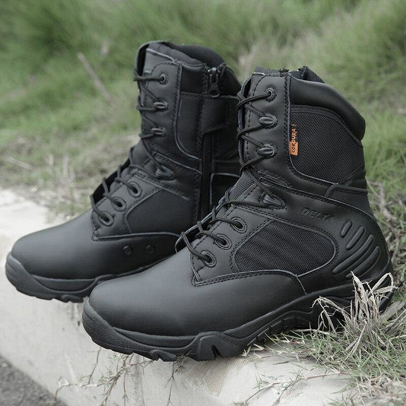 Bota inspiracion militar hombre