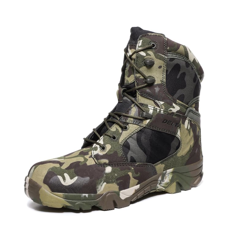 Bota inspiracion militar hombre