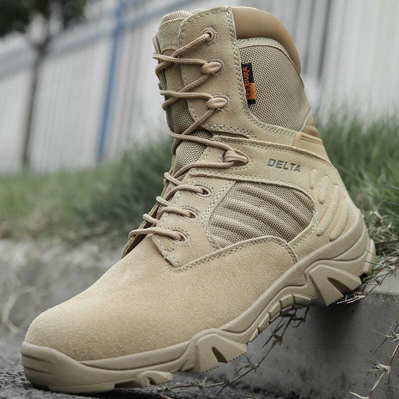 Bota inspiracion militar hombre