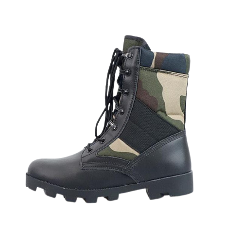 Bota militar cordones mujer