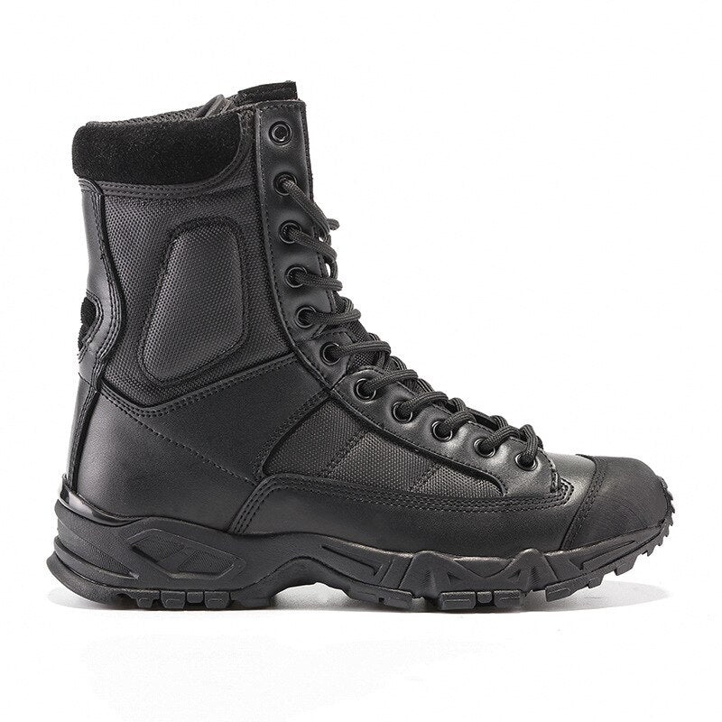 Bota militar hombre trabajo