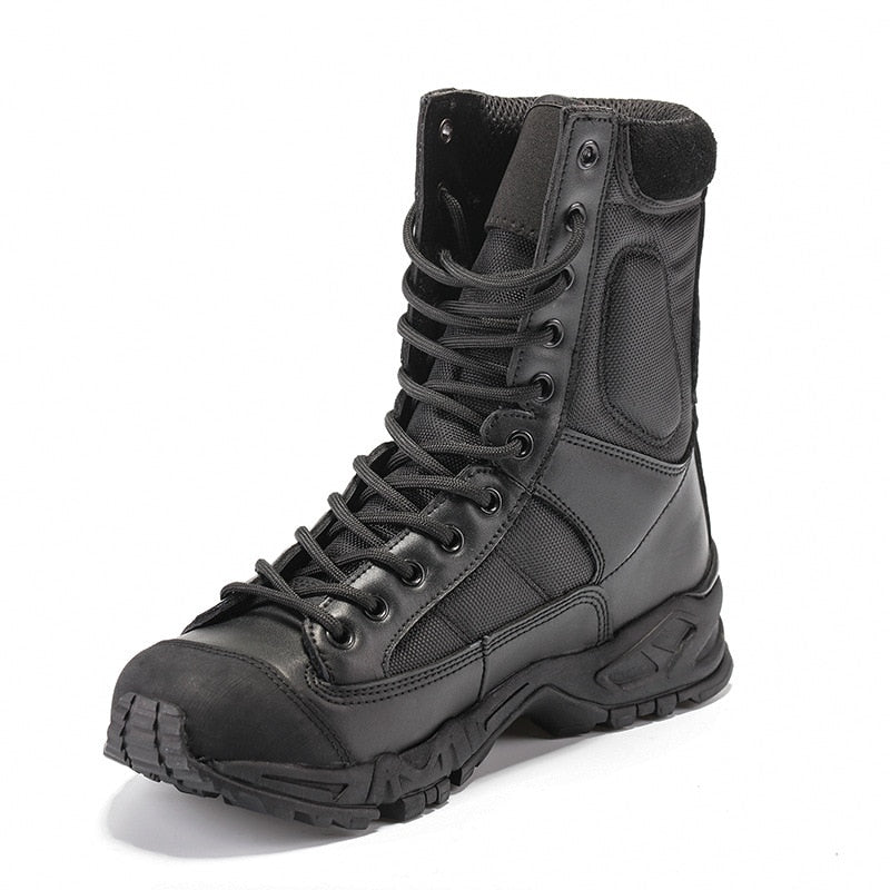 Bota militar hombre trabajo
