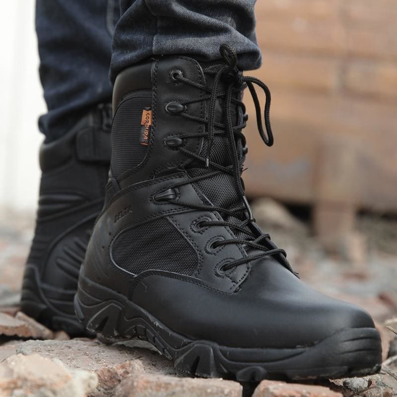 Bota militar mujer
