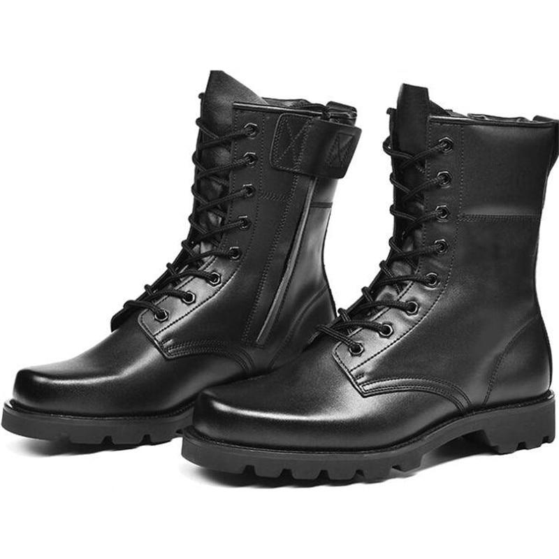 Bota militar mujer alta