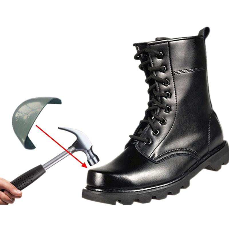 Bota militar mujer alta