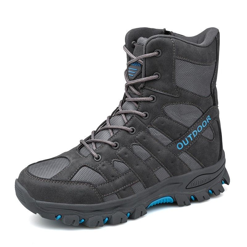 Bota militar para hombre