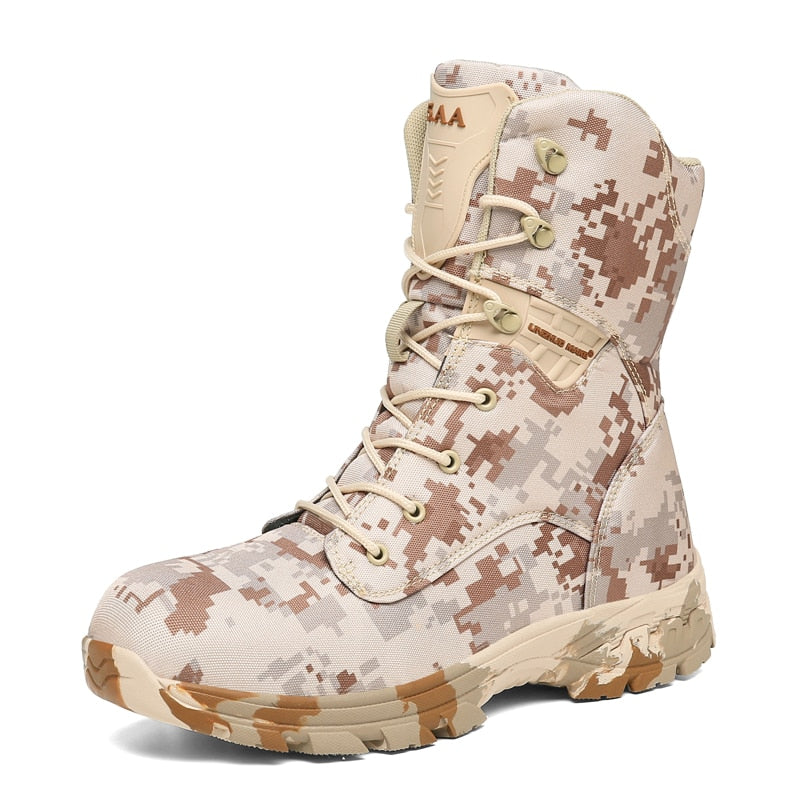 Bota tipo militar hombre