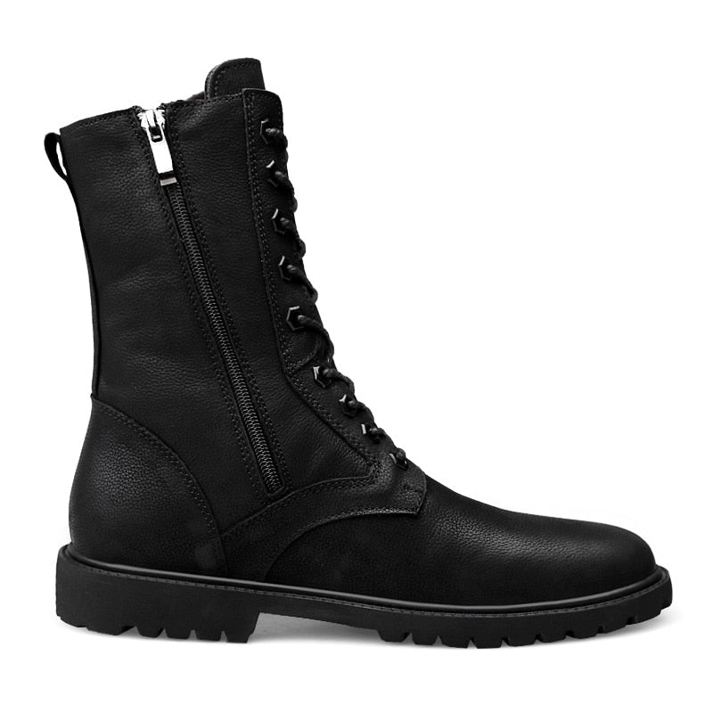 Botas altas militar hombre