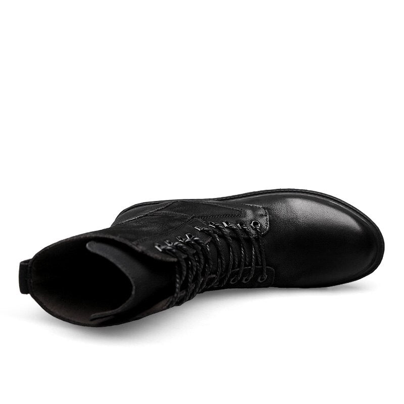 Botas altas militar hombre