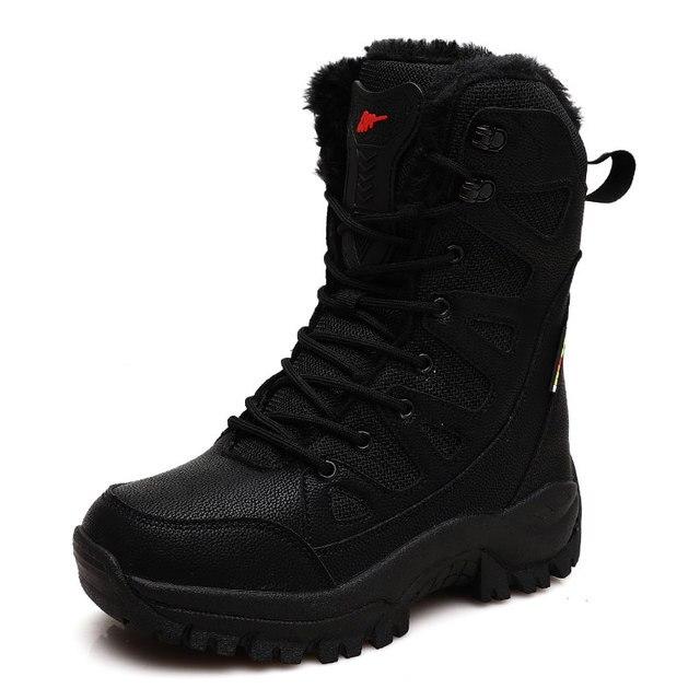 Botas altas militar mujer