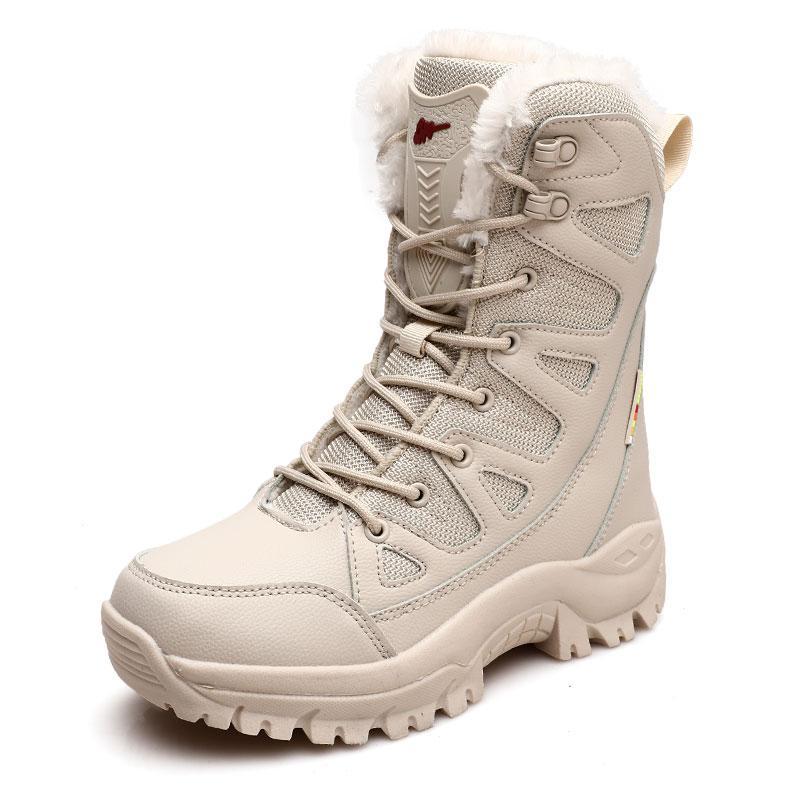 Botas altas militar mujer