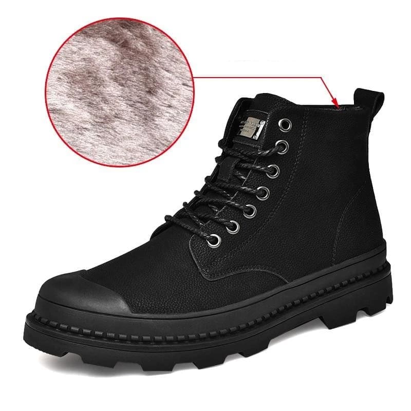 Botas cortas de mujer estilo militar