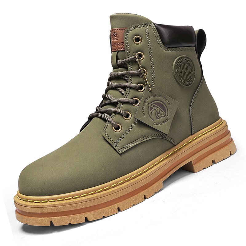 Botas de estilo militar hombre