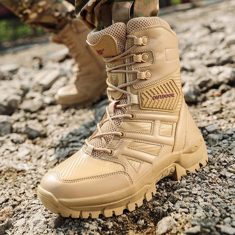 Botas de hombre tipo militar