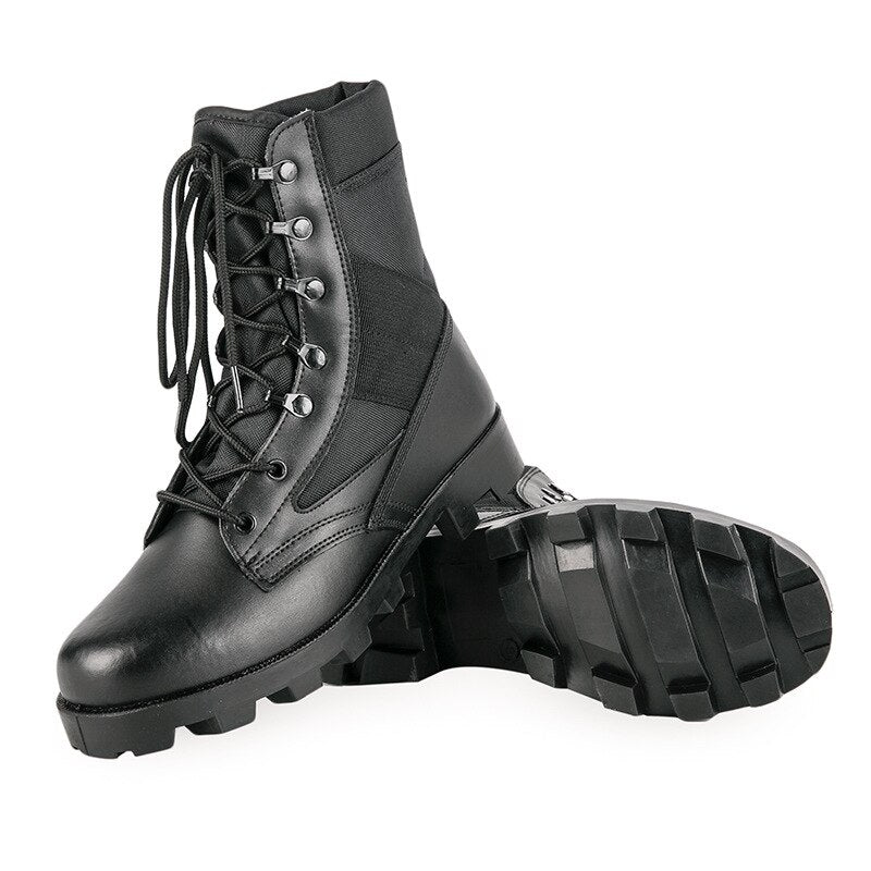 Botas de militar hombre