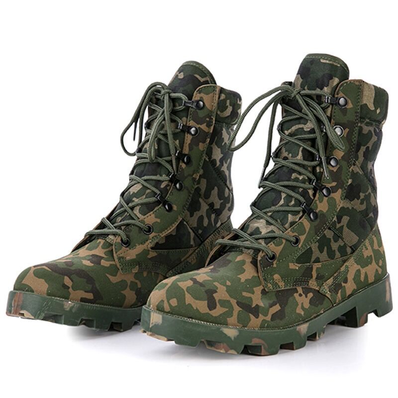 Botas de militar hombre