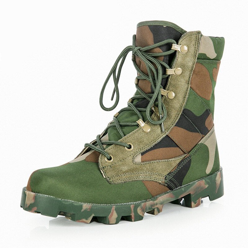 Botas de militar hombre