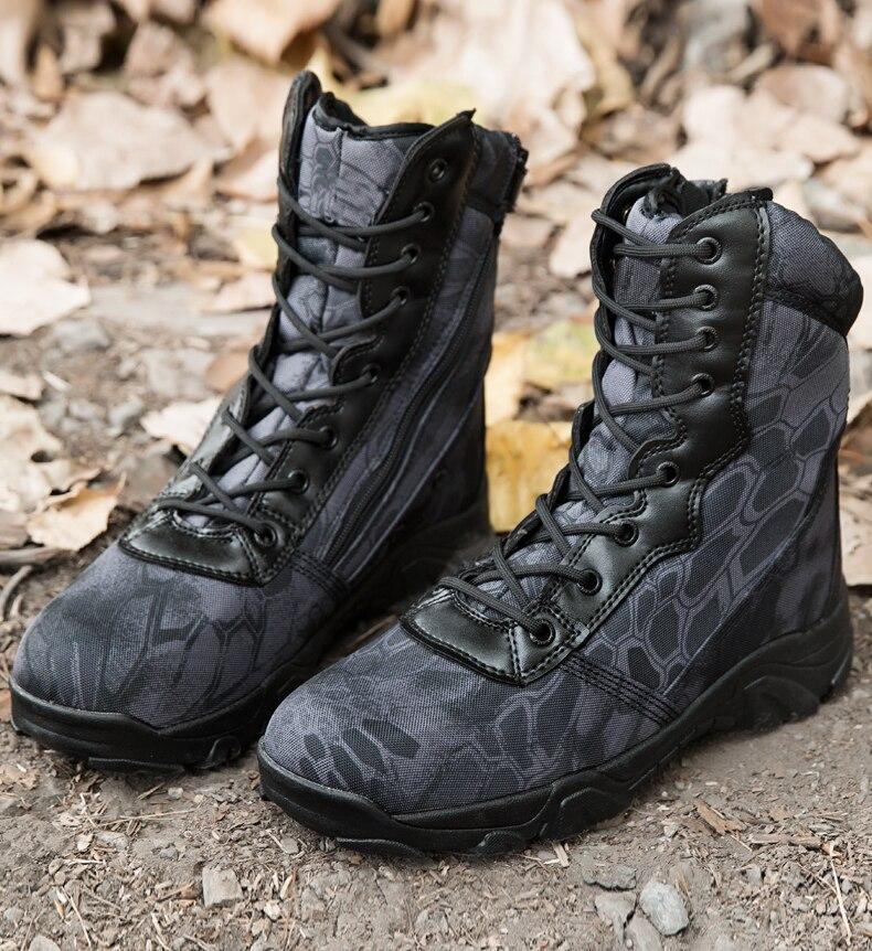 Botas de militar para hombre