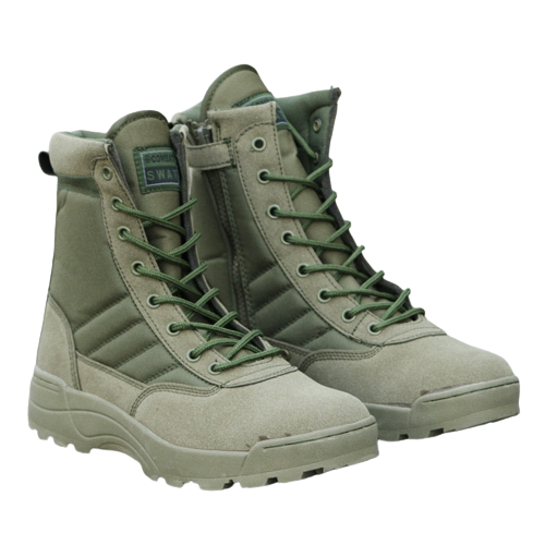 Botas de montaña hombre militar