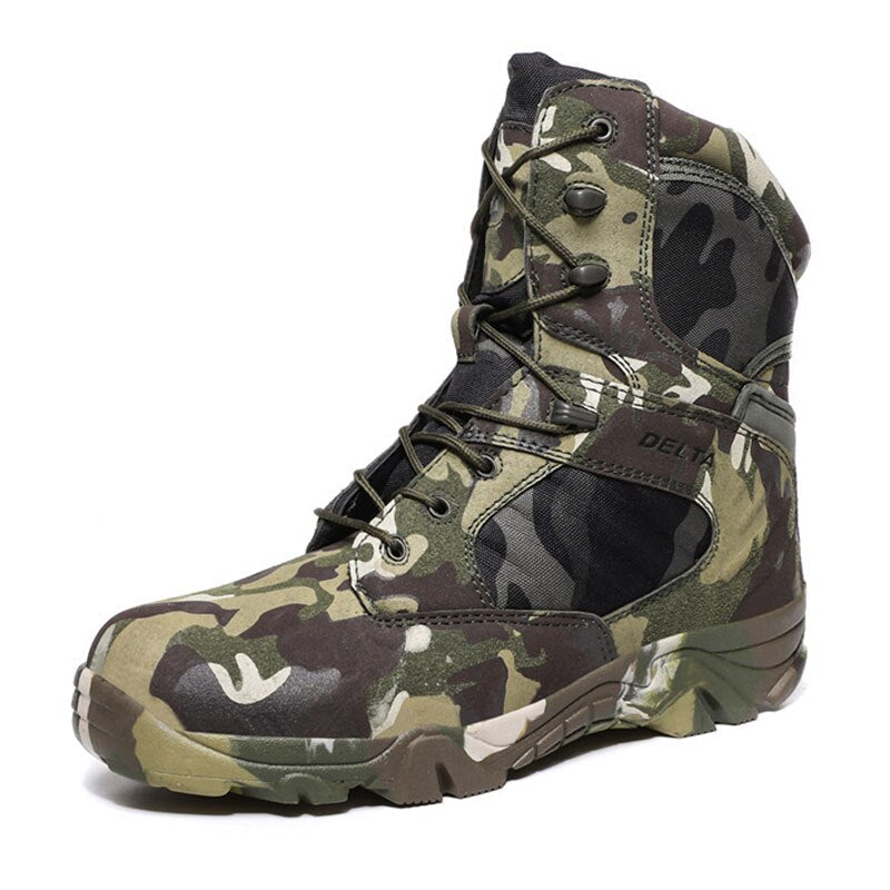 Botas estilo militar hombre