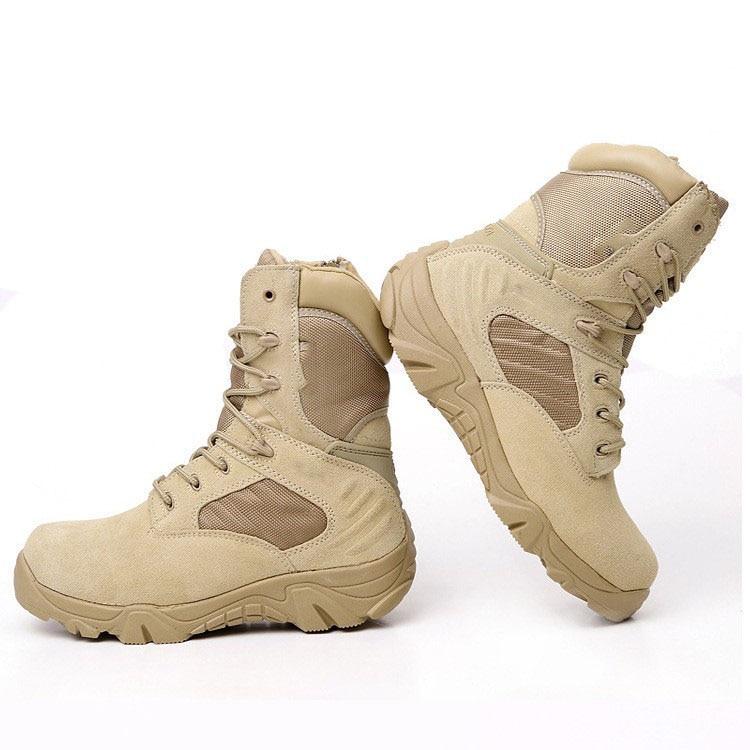 Botas estilo militar para hombre
