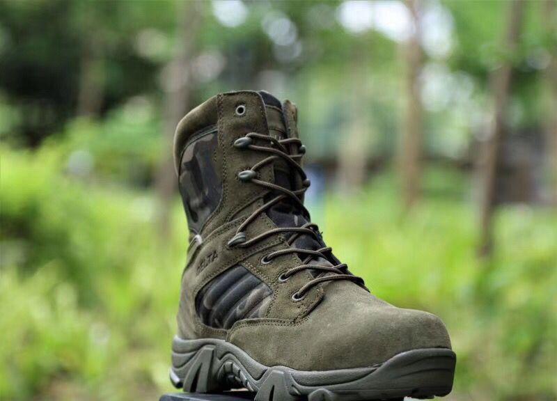 Botas estilo militar para hombre