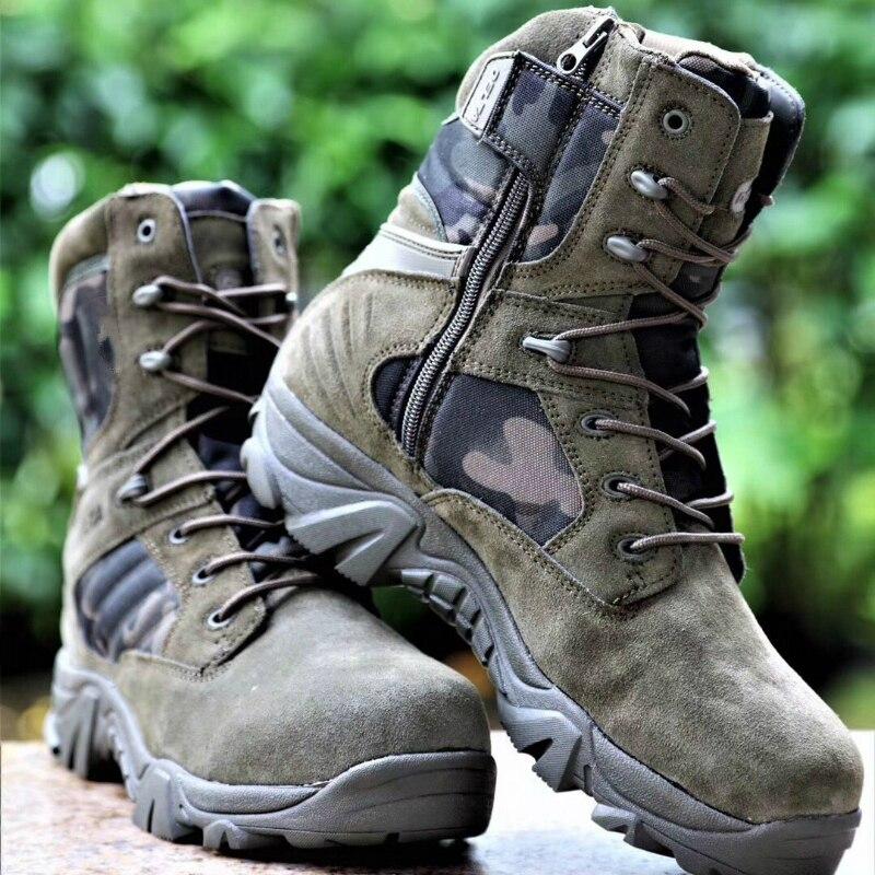 Botas estilo militar para hombre