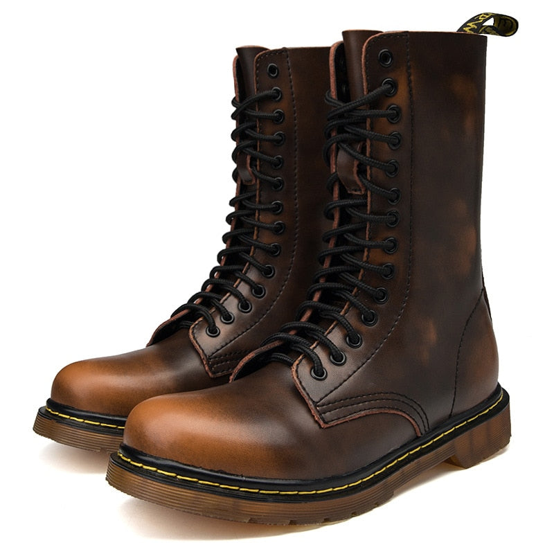 Botas militar de mujer tipo dr martens