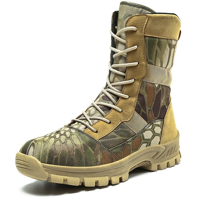 Botas militar hombre negra