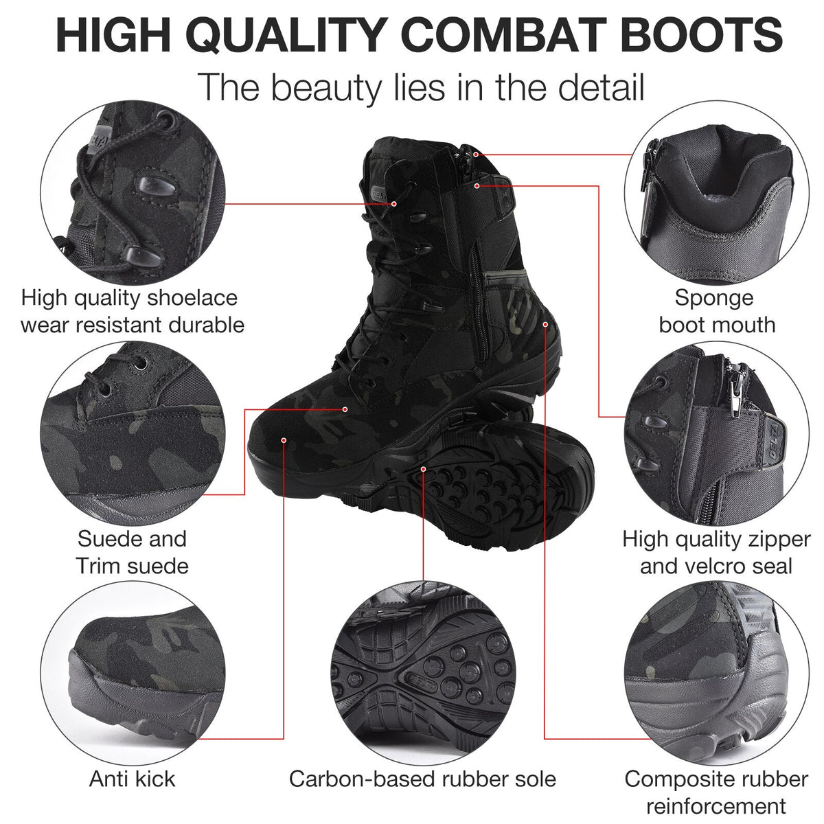 Botas montaña tacticas
