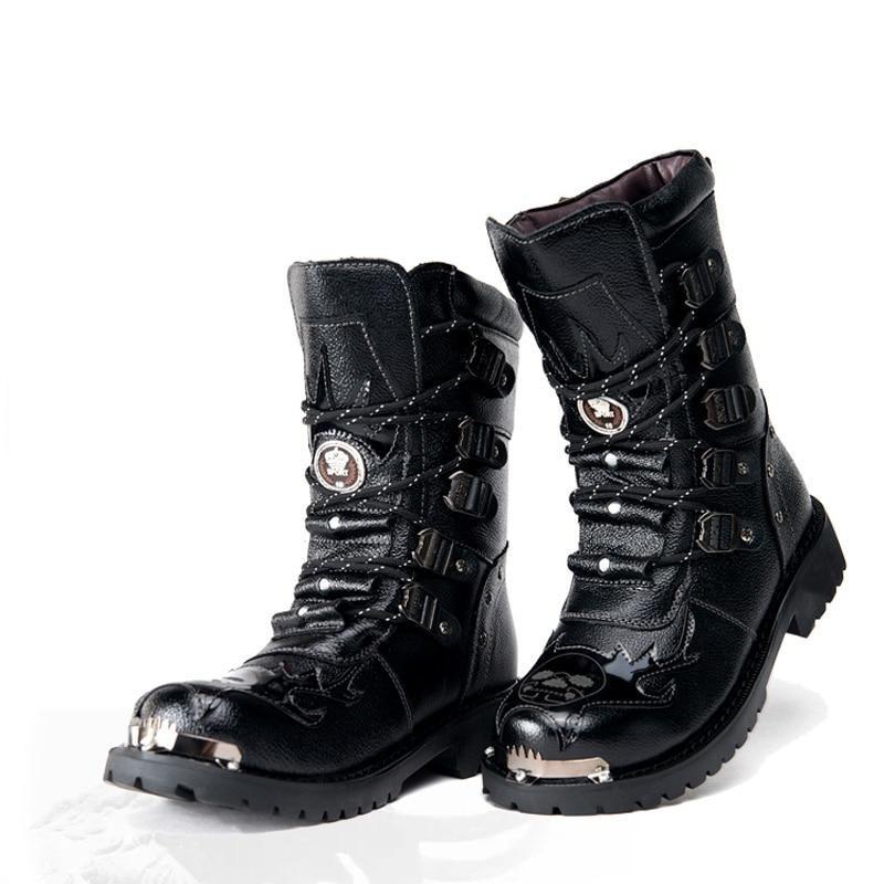Botas negras tacticas