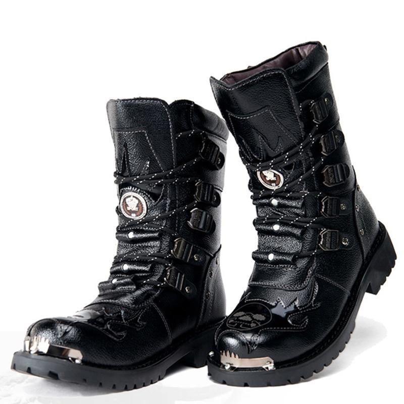 Botas negras tacticas