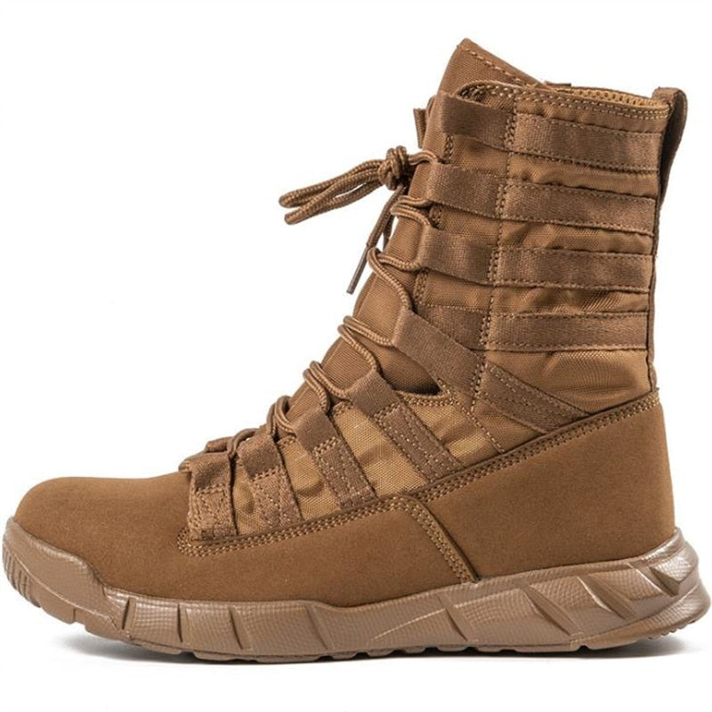 Botas para hombre militar