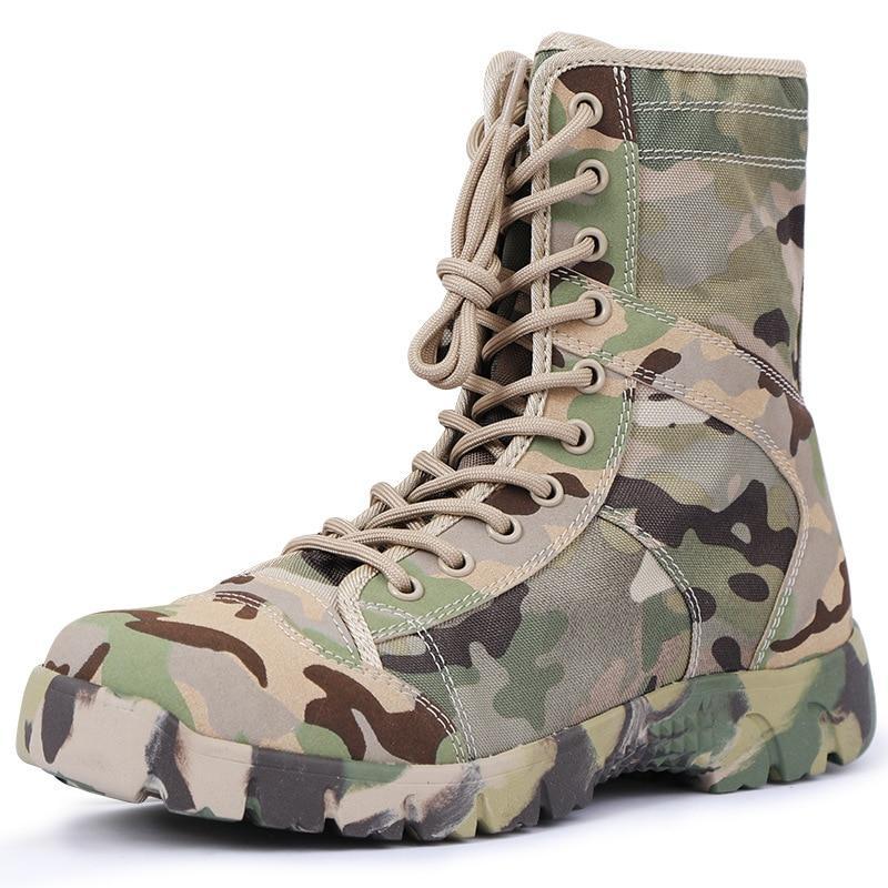 Botas tacticas camuflaje