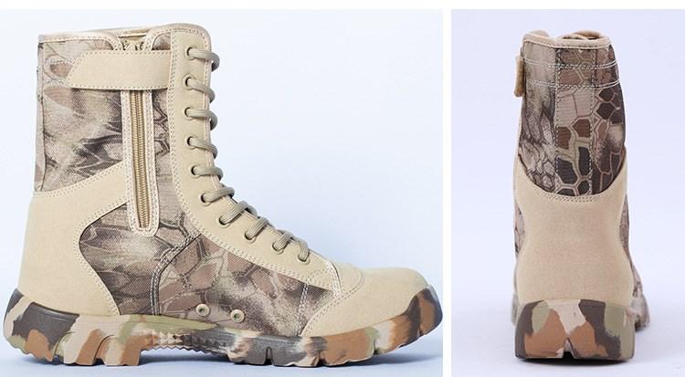 Botas tacticas camuflaje