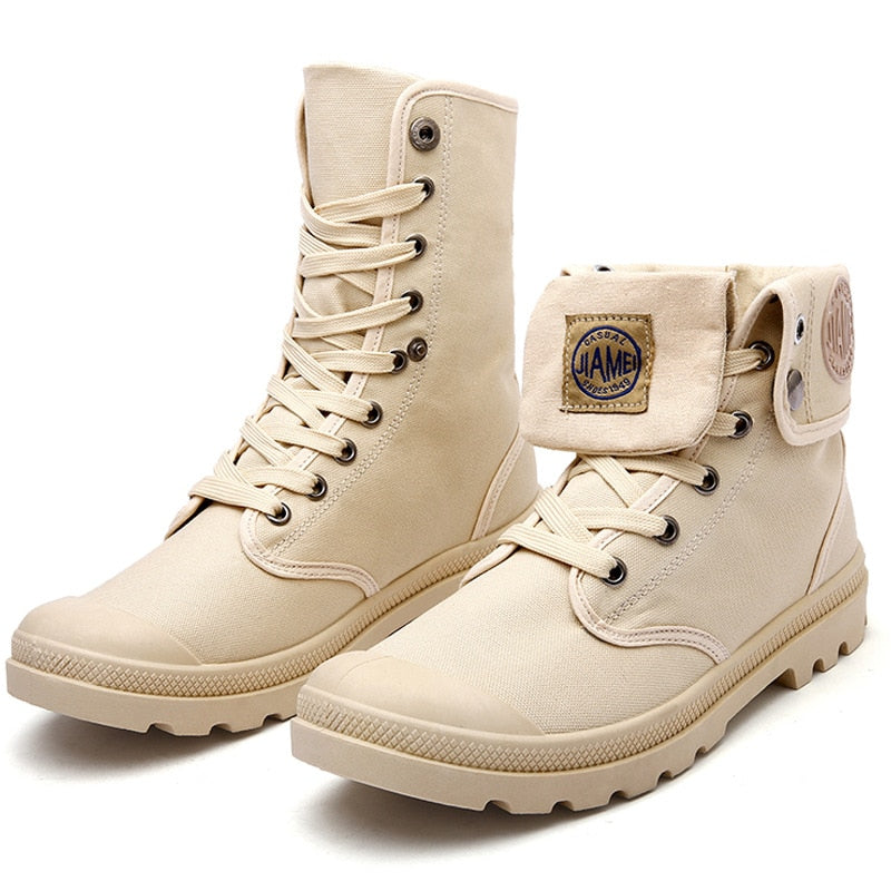 Botas tacticas converse color arena