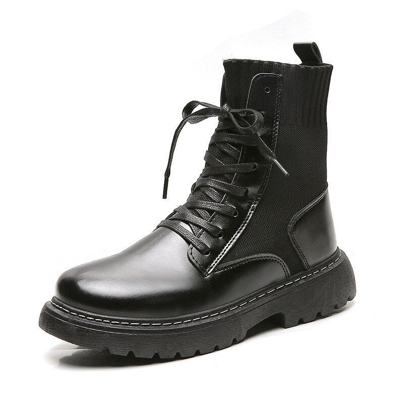 Botas tacticas de cuero