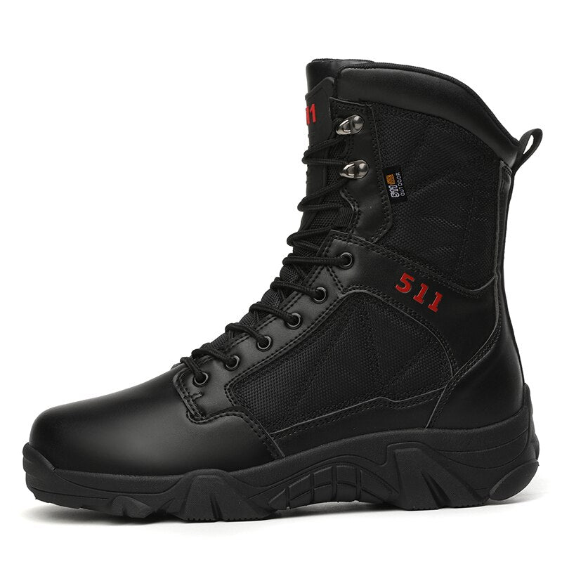 Botas tacticas hombre negro