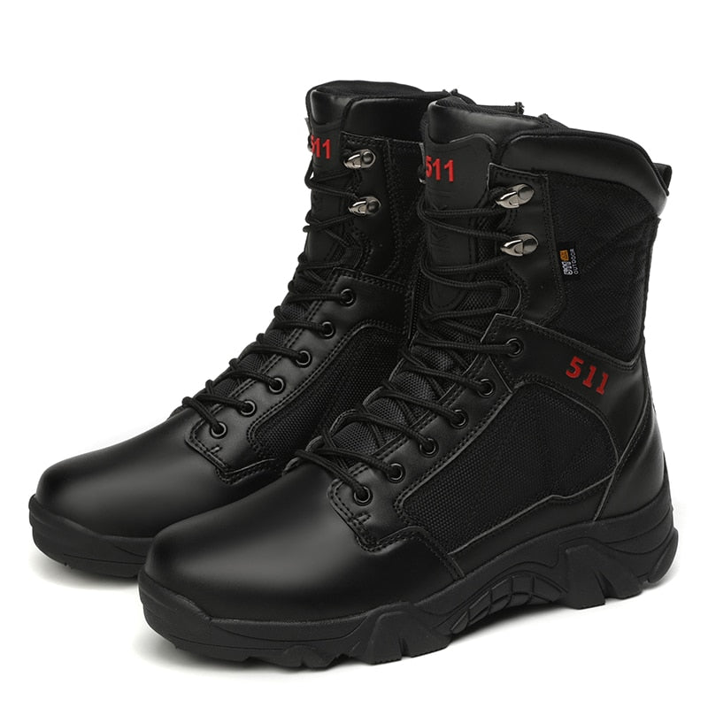 Botas tacticas hombre negro
