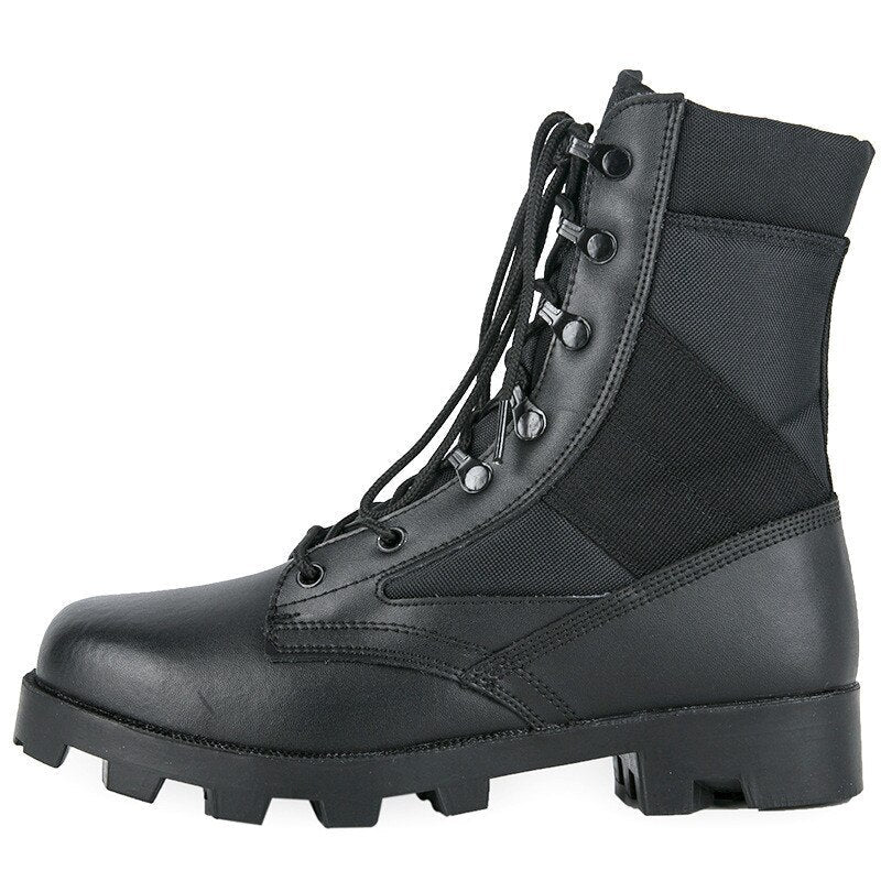 Botas tácticas negras hombre
