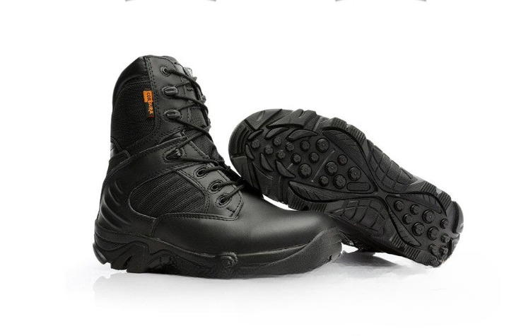 Botas tacticas negras hombre