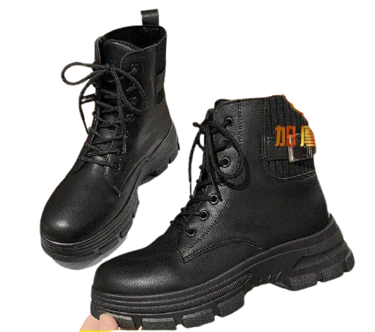 Botas tipo militar mujer