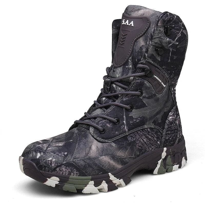Botas tipo militar para hombre