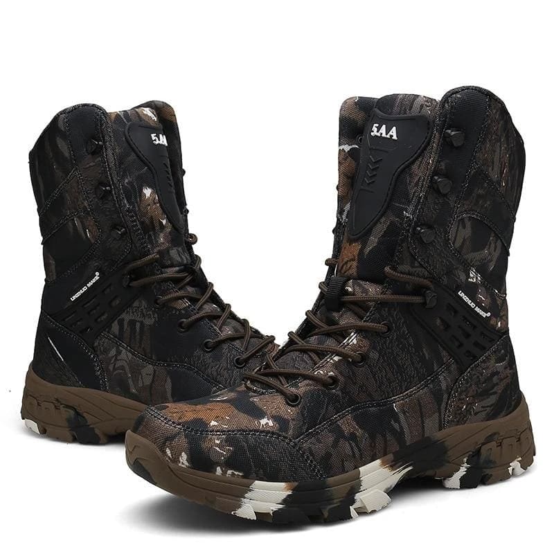 Botas tipo militar para hombre