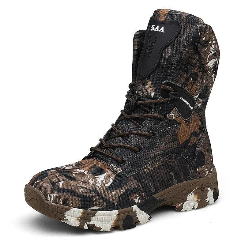 Botas tipo militar para hombre