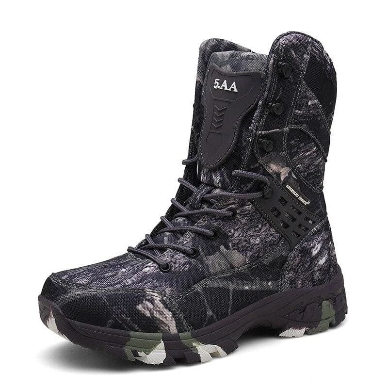 Botas tipo militar para hombre