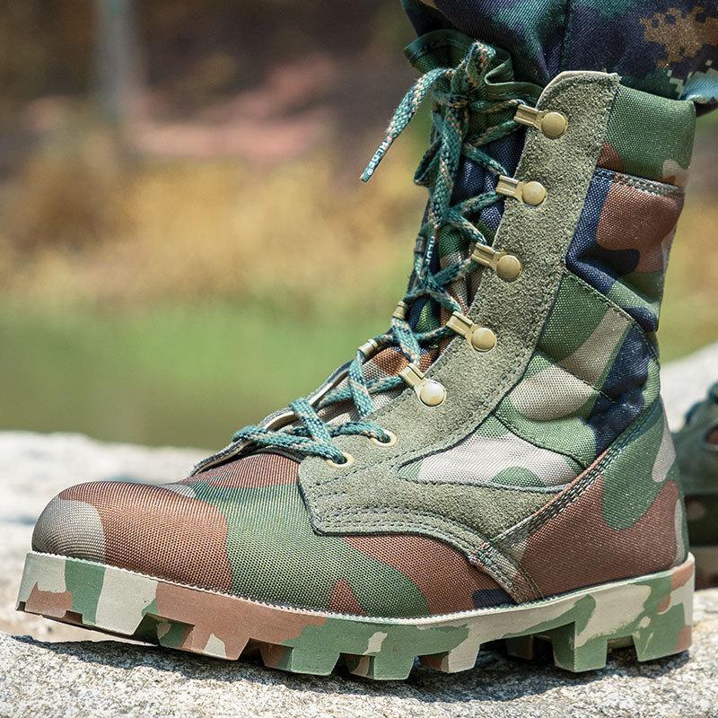 Botas verde militar hombre airsoft
